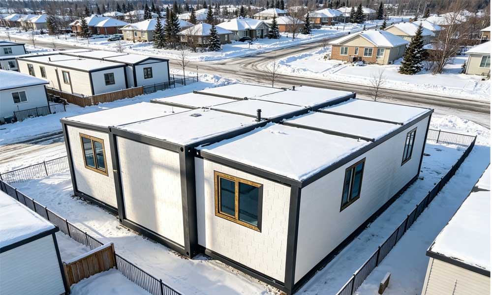 漢良綠建雙翼拓展房出口加拿大，在嚴寒地區耐用嗎？